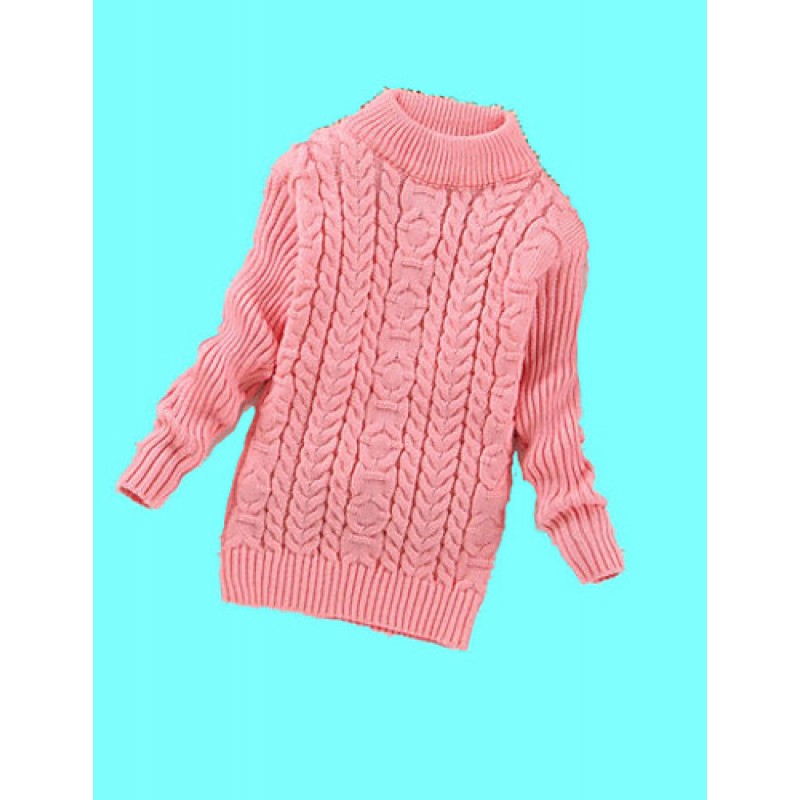 Girl's Casual/Daily Solid Sweater & ...