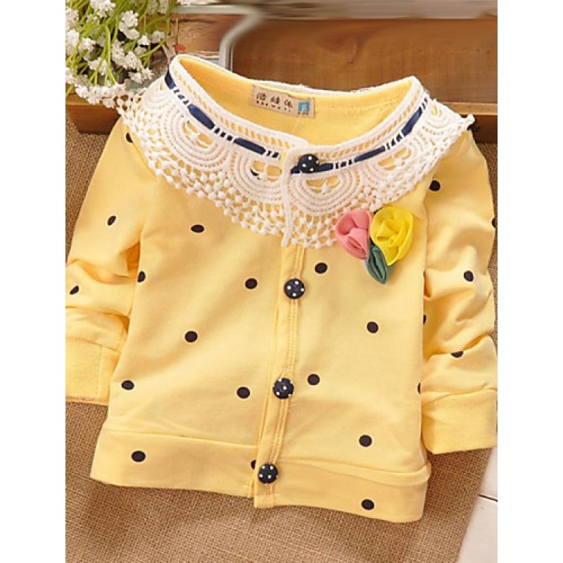 Girl's Sweater & Cardigan Cotton Spr...